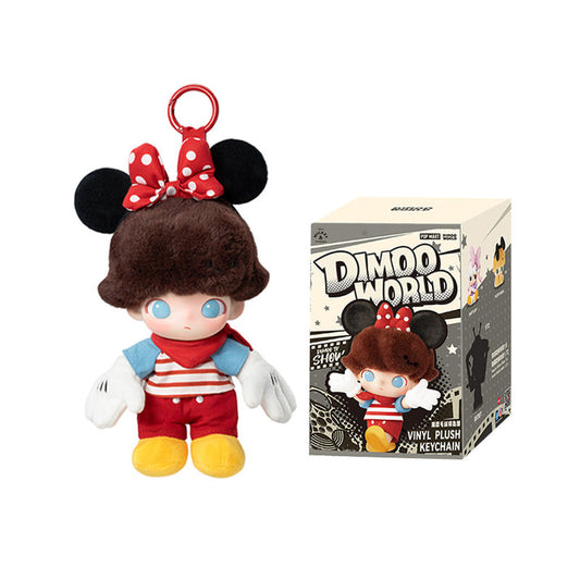 POP MART DIMOO WORLD x DISNEY Series Vinyl Plush Keychain Blind Box