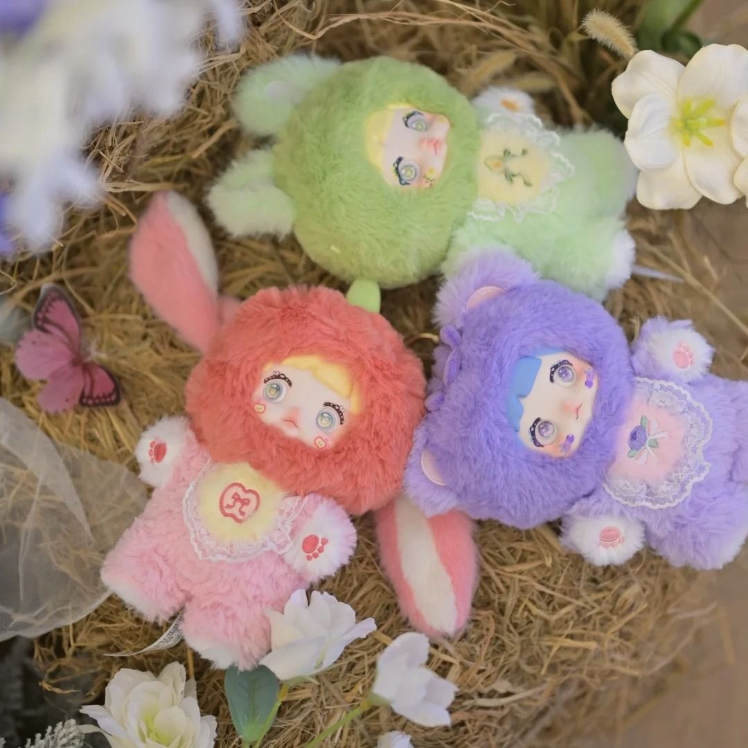 Genuine Glutinous Rice Mommi Is Really Interesting Plush Blind Box Hand-made Tide Play Doll Explosive Gift Ornaments Animals