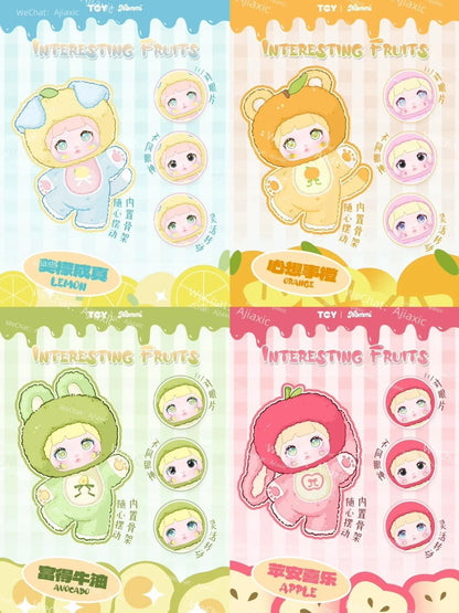 Hi TOY Nommi V3 Interesting Fruits Series Plush Dolls 