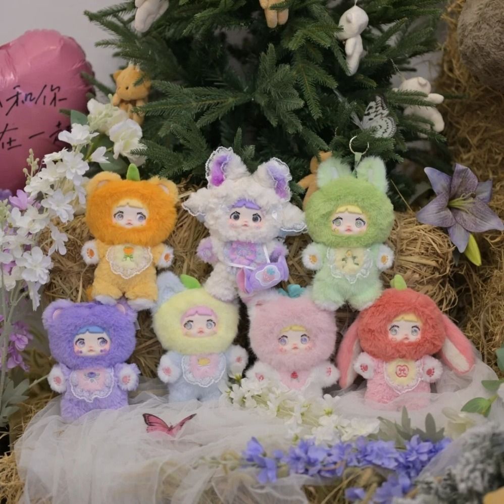 Genuine Glutinous Rice Mommi Is Really Interesting Plush Blind Box Hand-made Tide Play Doll Explosive Gift Ornaments Animals